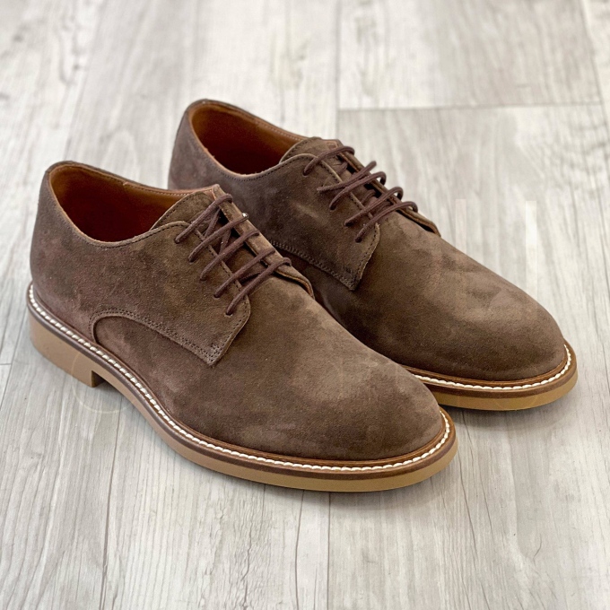 Allacciata Testa di moro Suede