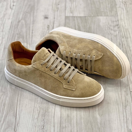 Sneaker Crosta Beige