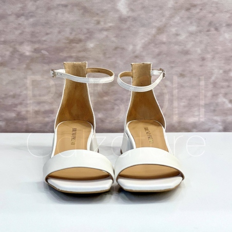 Sandalo in Pelle con fascetta