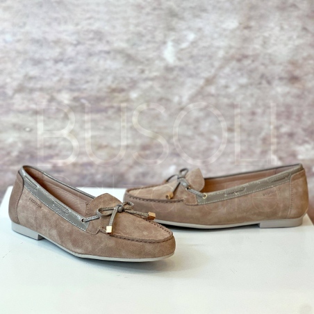 Mocassino in Camoscio fiocco