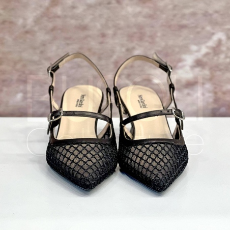 Decolleté Slingback in rete