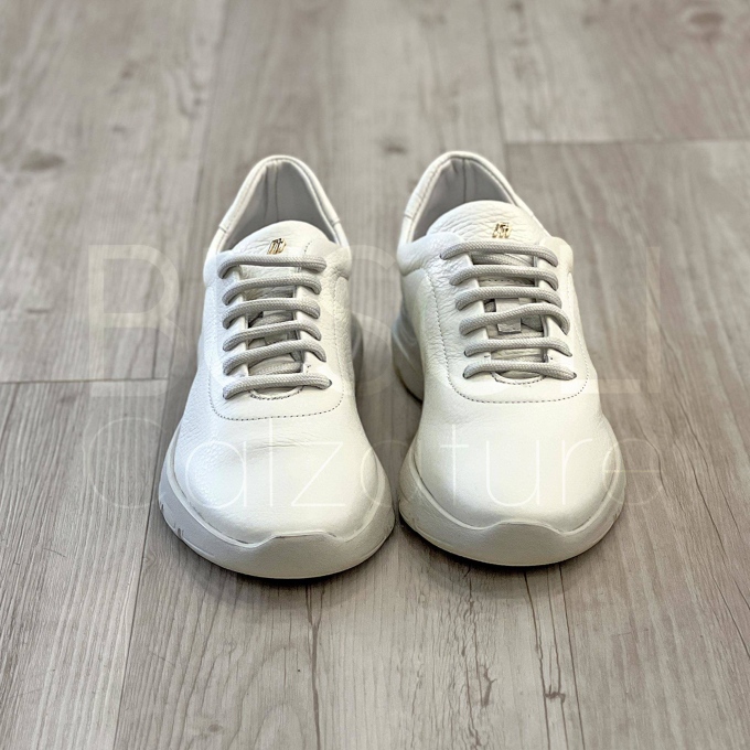 Sneaker Pelle Bianca