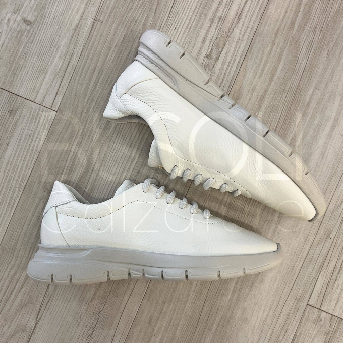Sneaker Pelle Bianca