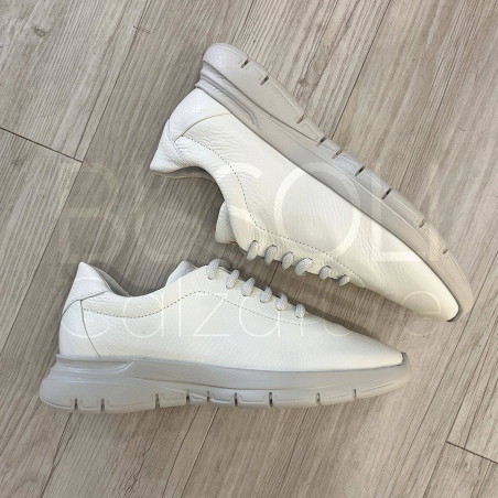 Sneaker Pelle Bianca