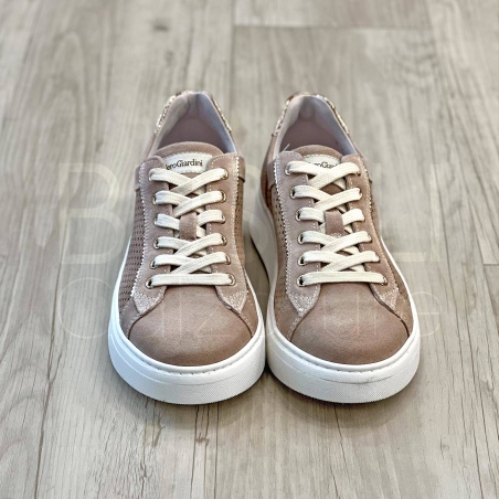 Sneaker In Crosta Traforata