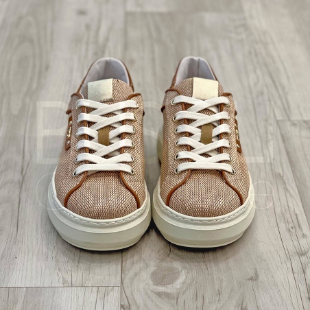 Sneaker in Rafia dettaglio Crosta