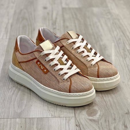 Sneaker in Rafia dettaglio Crosta