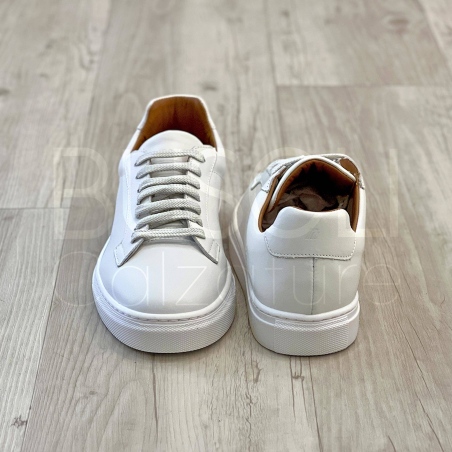Sneaker bianca Pelle