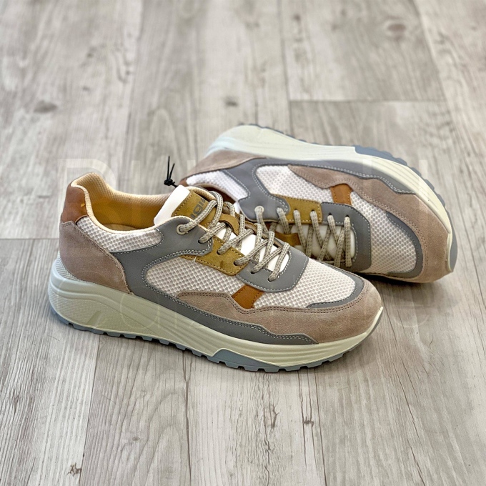 Sneaker Multicolor scamosciata