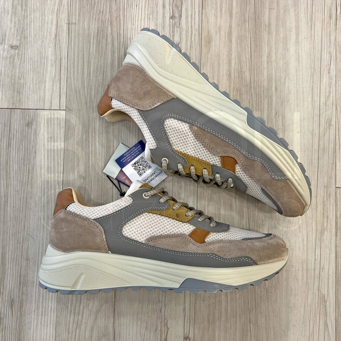 Sneaker Multicolor scamosciata