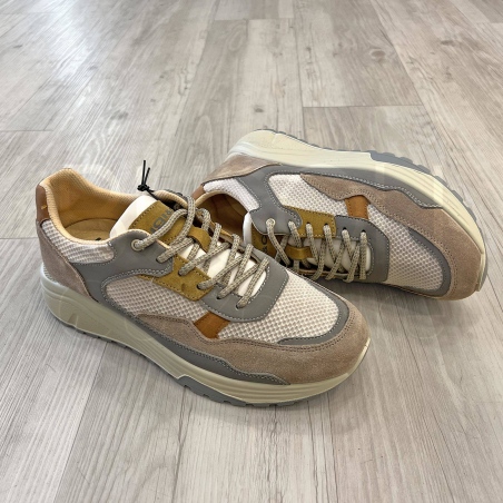 Sneaker Multicolor scamosciata