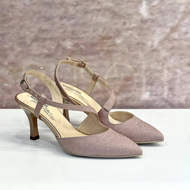 Slingback glitterata