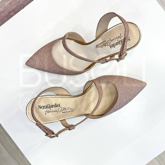 Slingback glitterata