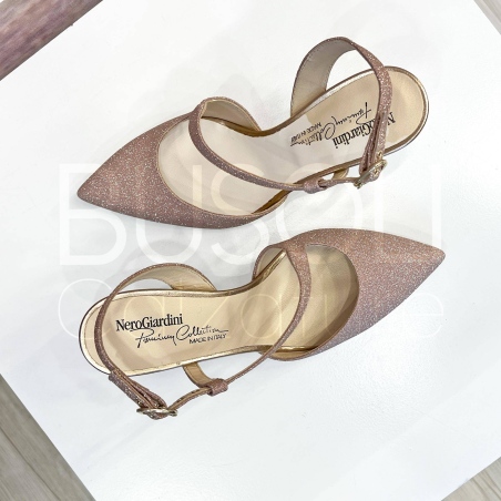 Slingback glitterata