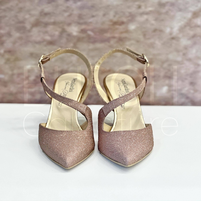 Slingback glitterata