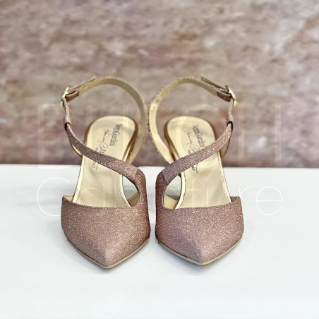 Slingback glitterata
