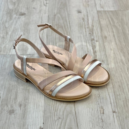 Sandalo basso in Pelle