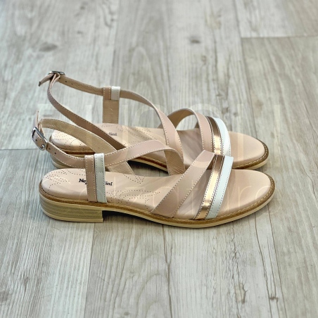 Sandalo basso in Pelle