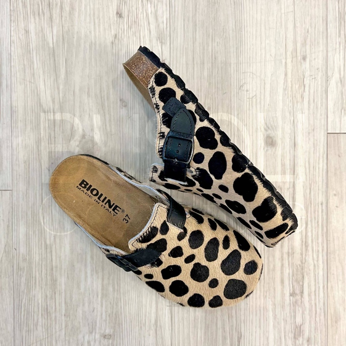 Ciabatta in Pelle animalier