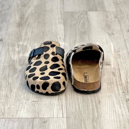 Ciabatta in Pelle animalier