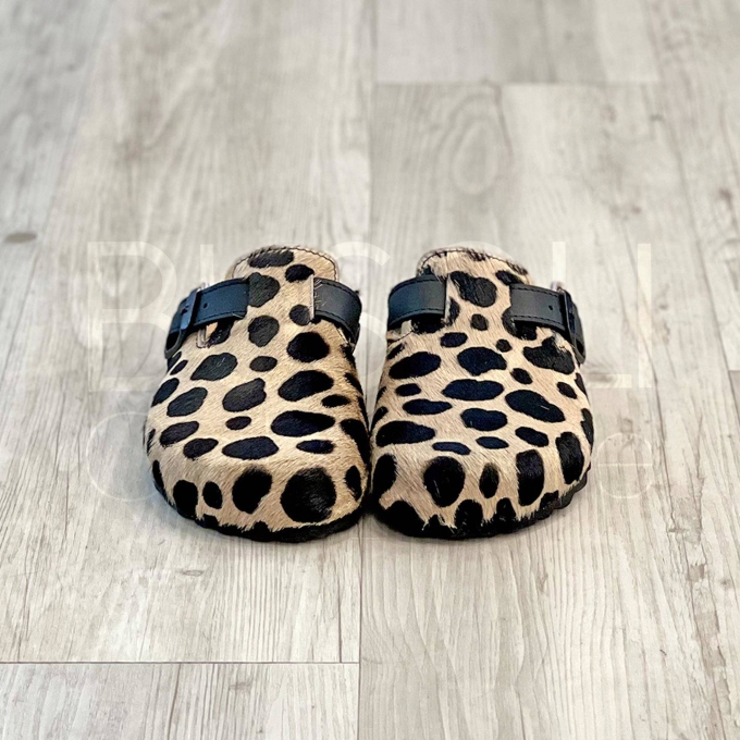 Ciabatta in Pelle animalier