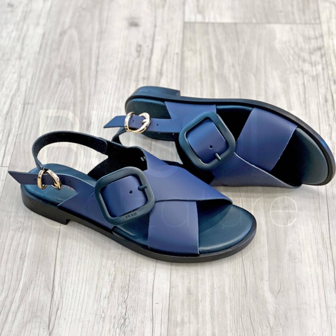 Sandalo  Incrocio Blu