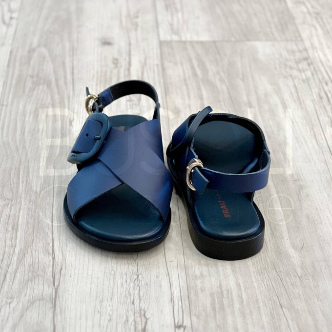 Sandalo  Incrocio Blu