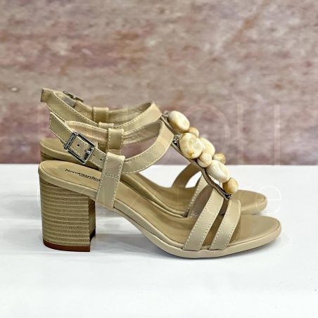 Sandalo perle Beige