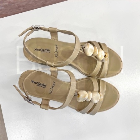 Sandalo perle Beige