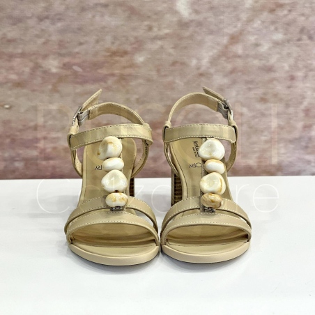 Sandalo perle Beige