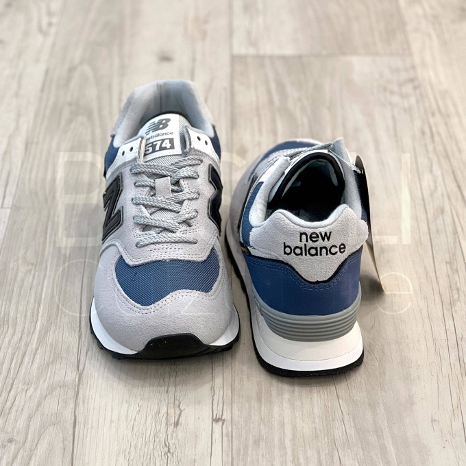 574 suede Grigio /Blu