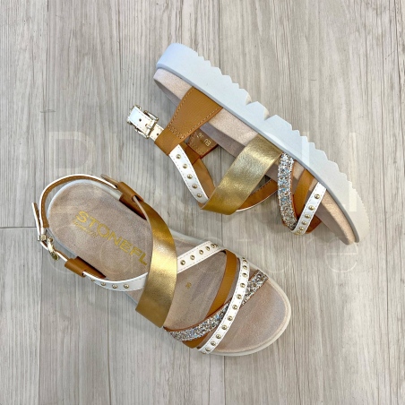 Sandalo Luce con Micro borchie