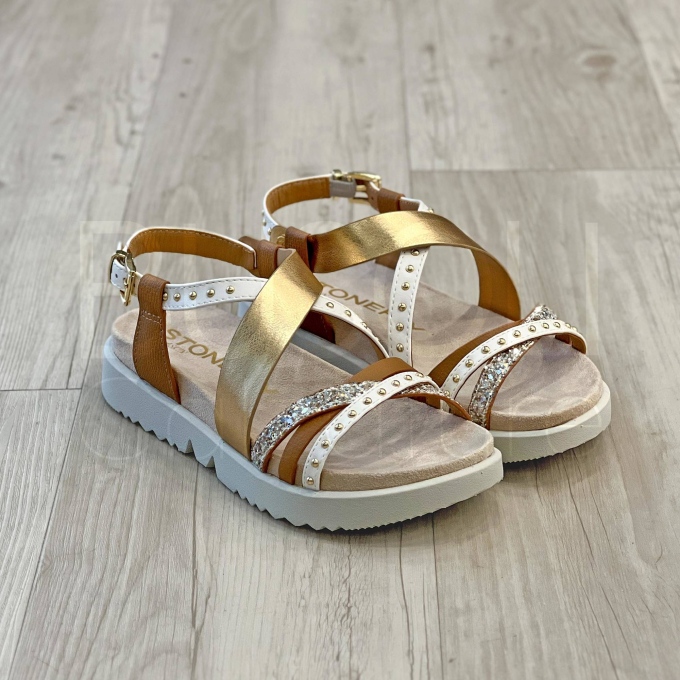 Sandalo Luce con Micro borchie