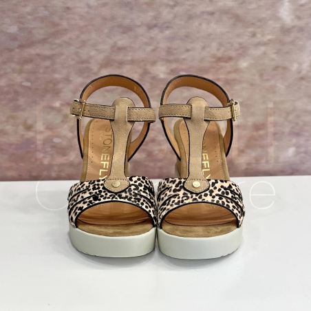 Sandalo Animalier Suede
