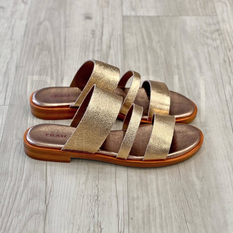 Ciabatta stripe Oro