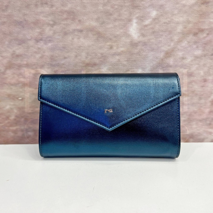 Pochette laminata Blu