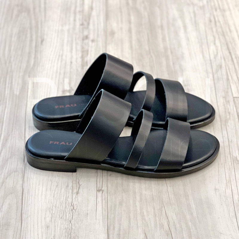 Ciabatta stripe Nero