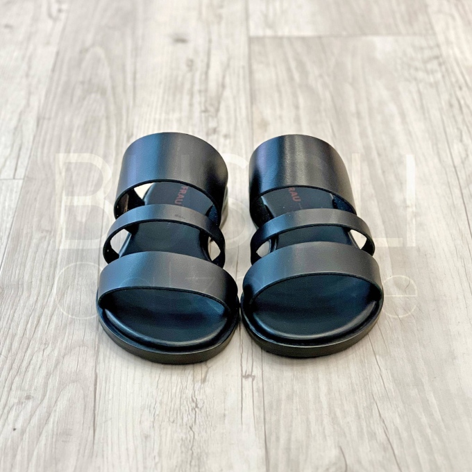 Ciabatta stripe Nero
