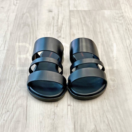 Ciabatta stripe Nero