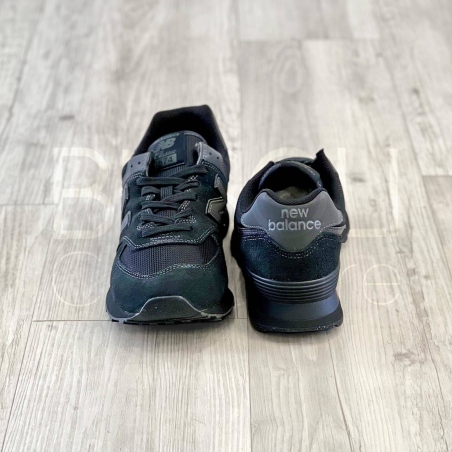 574 Suede Classic Black