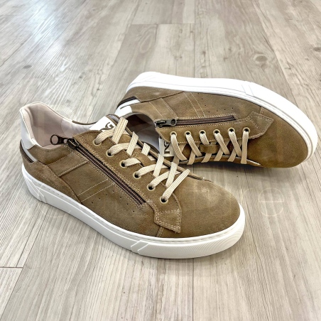 Sneaker Crosta bassa con zip