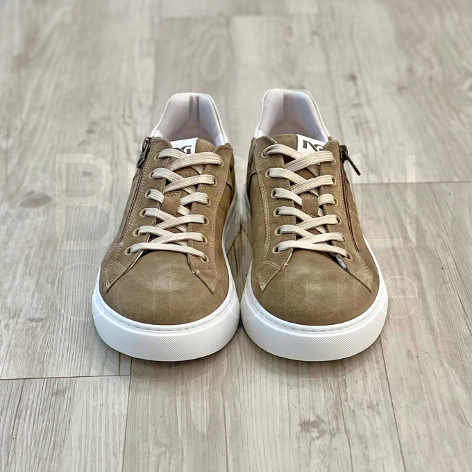 Sneaker Crosta bassa con zip