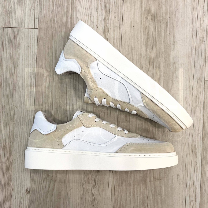Sneaker in Pelle e Suede