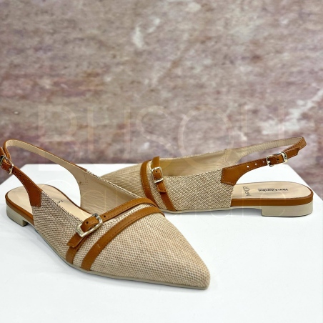 Slingback in Rafia