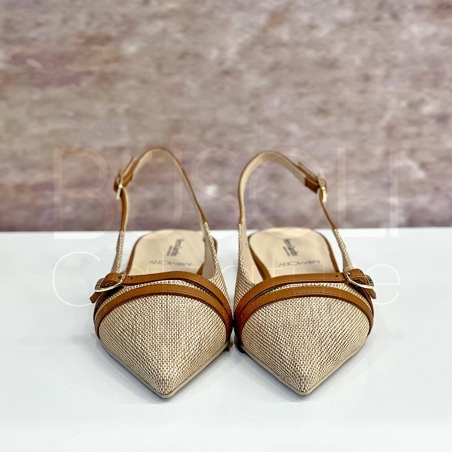 Slingback in Rafia
