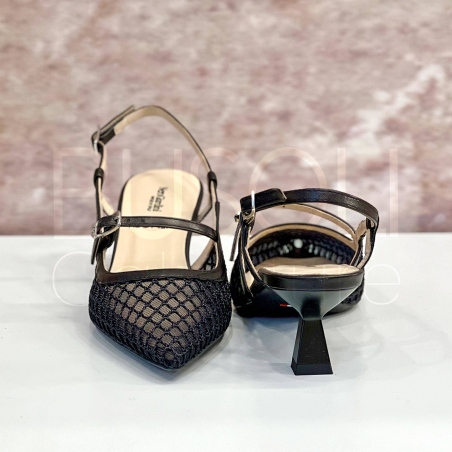 Decolleté Slingback in rete