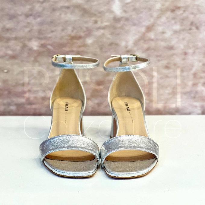 Sandalo in Pelle metal