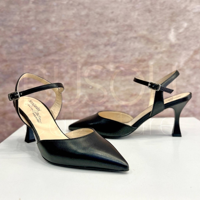 Slingback in Pelle