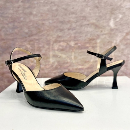 Slingback in Pelle